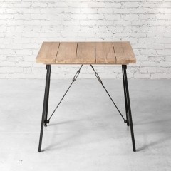 BISTRO TABLE LAT RECYCLED TEAK 75 